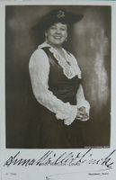 Anna Müller-Lincke (1868-1935) Schauspielerin - Autogramm