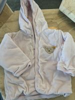 Cute Steiff Pale Pink Hooded Baby Coat - Size 80 cm