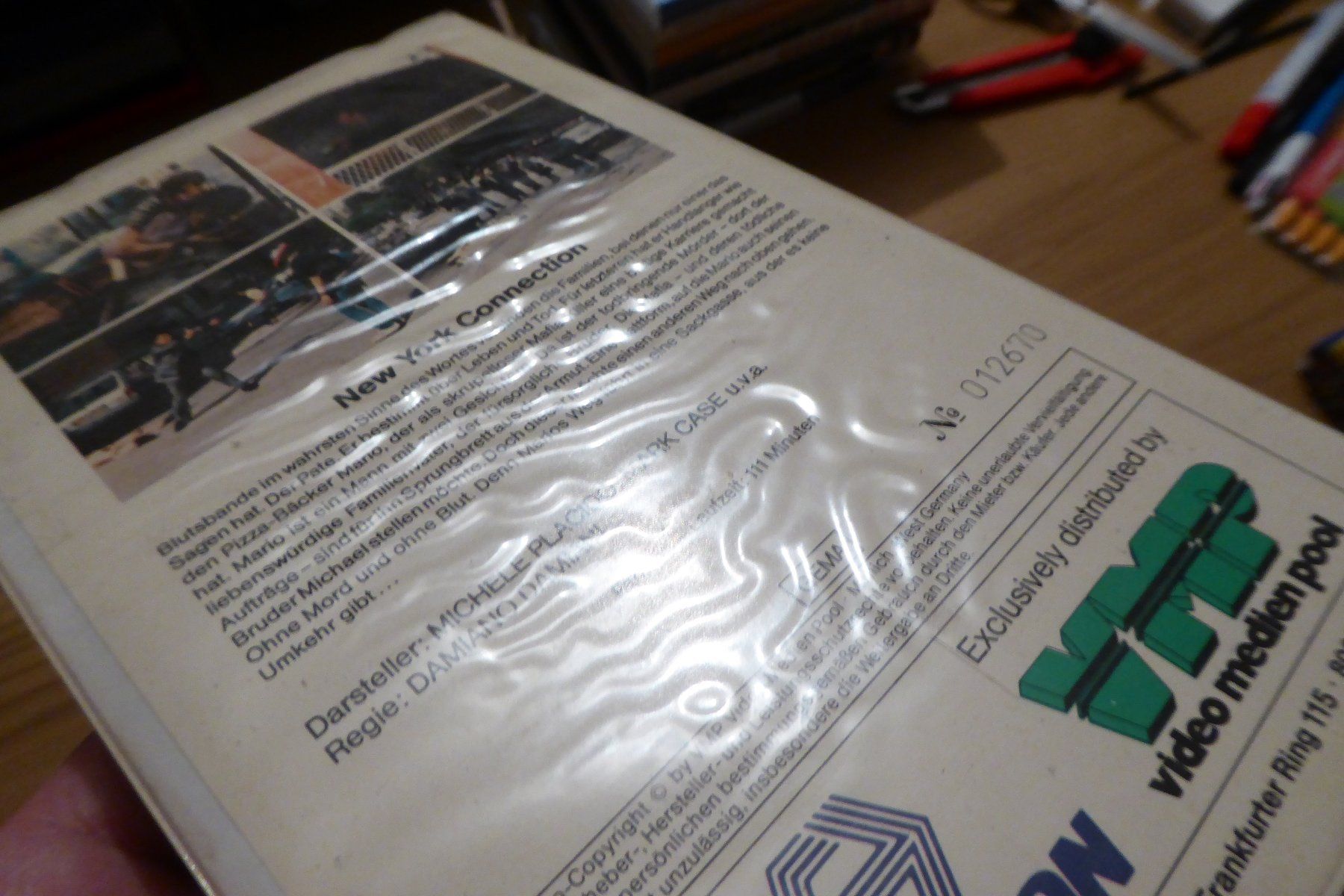Alle VHS: VHS New York Connection Damiano Damiani mit Backup Disk – Gebraucht aus Allschwil von Summelsarium 5