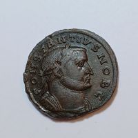 Follis (grosse römische Bronzemünze) Constantius I. 293-305