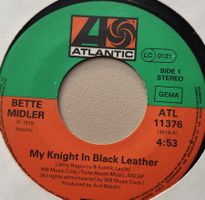 Vinyl-Single Bette Midler - My Knight In Black Leather