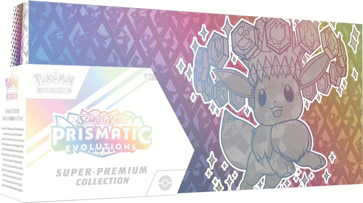 Pokémon Carte collezionabili: Pokémon TCG Prismatic Evolutions Super-Premium Collection – Nuovo e nell'imballaggio originale da Münchwilen TG venduto da yellowstorm
