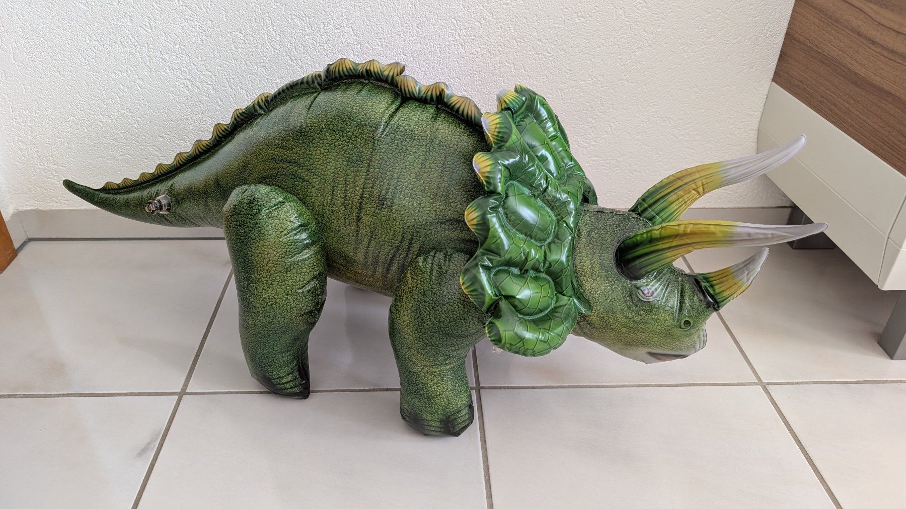 Tutte le decorazioni: Aaufblasbarer Triceratops – Usato da Oberwil-Lieli venduto da meipa3000 1