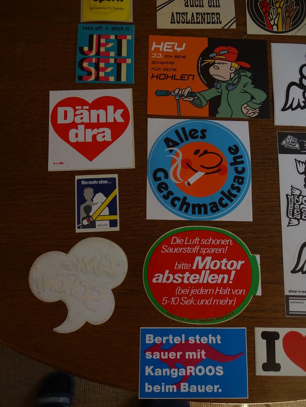 Sticker: alte  Slogans / Sprüche - Aufkleber – Nuovo (secondo la descrizione) da Cham venduto da mktreasure 4