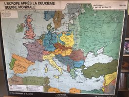 Carte de l’Europe après la seconde guerre mondiale 153/176