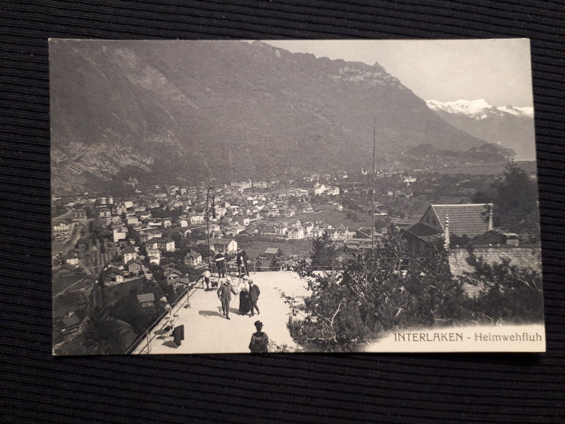 Cartes postales: INTERLAKEN - ANIMIERT – D'occasion à Ponto Valentino par giorgia06
