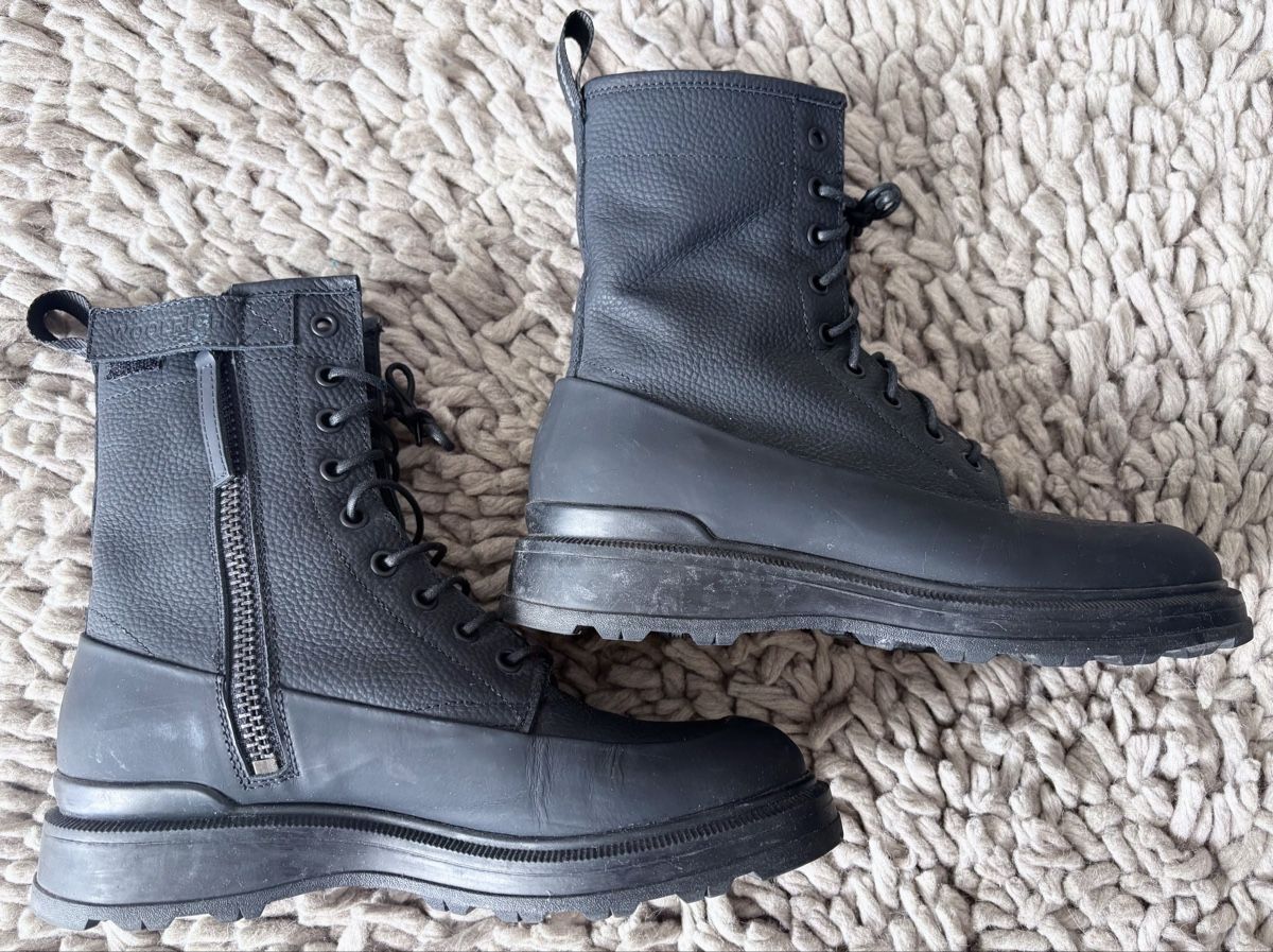 Woolrich Damenschuhe: Woolrich Winterstiefeletten schwarz/anthrazit Gr. 37 – Gebraucht aus Glattbrugg von Jaspis10