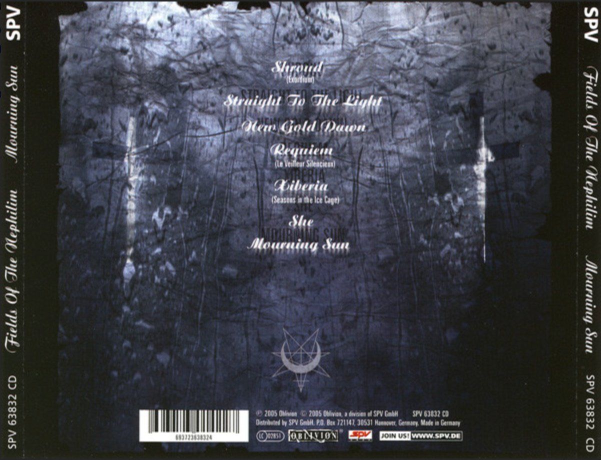 CDs: Fields Of The Nephilim - Mourning Sun – D'occasion à Brunnen par Barfly5 1