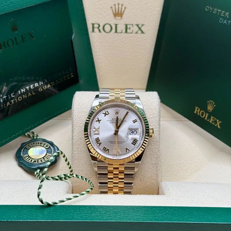 Rolex Orologi: Rolex Datejust 36 Diamonds 126233 Full Set – Usato da Cressier NE venduto da mat_h76s