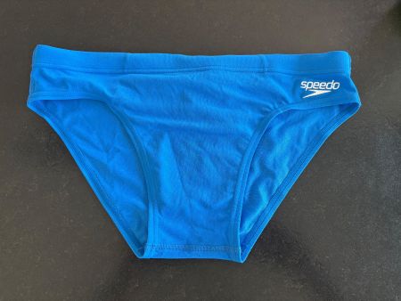 Speedo Endurance+ Badehose Slip Gr. D5 hellblau – Topzustand