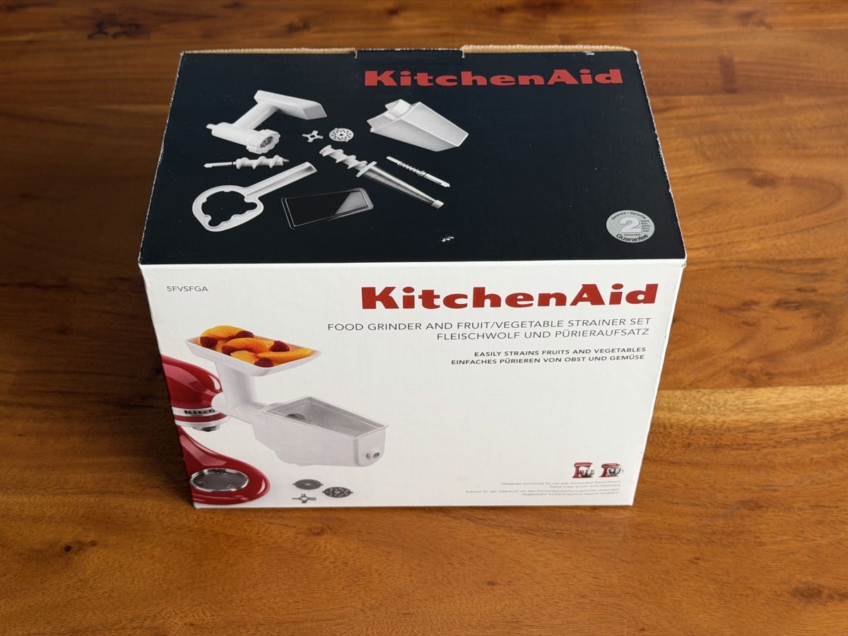 Cucine complete: KitchenAid Fleischwolf & Pürieraufsatz 5FVSFGA Set – Nuovo (secondo la descrizione) da Gossau SG venduto da Alex_Tech