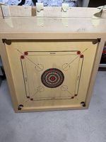 Carrom komplett inkl. 2 Carambole-Spielsets