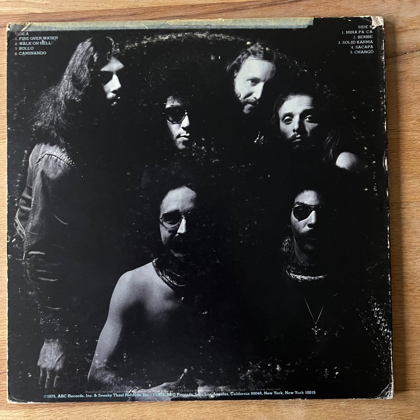 Dischi in vinile: Chango - Same / 1. US-Press. 1975 - Latin Rock – Usato da Gais venduto da soundcave57 1