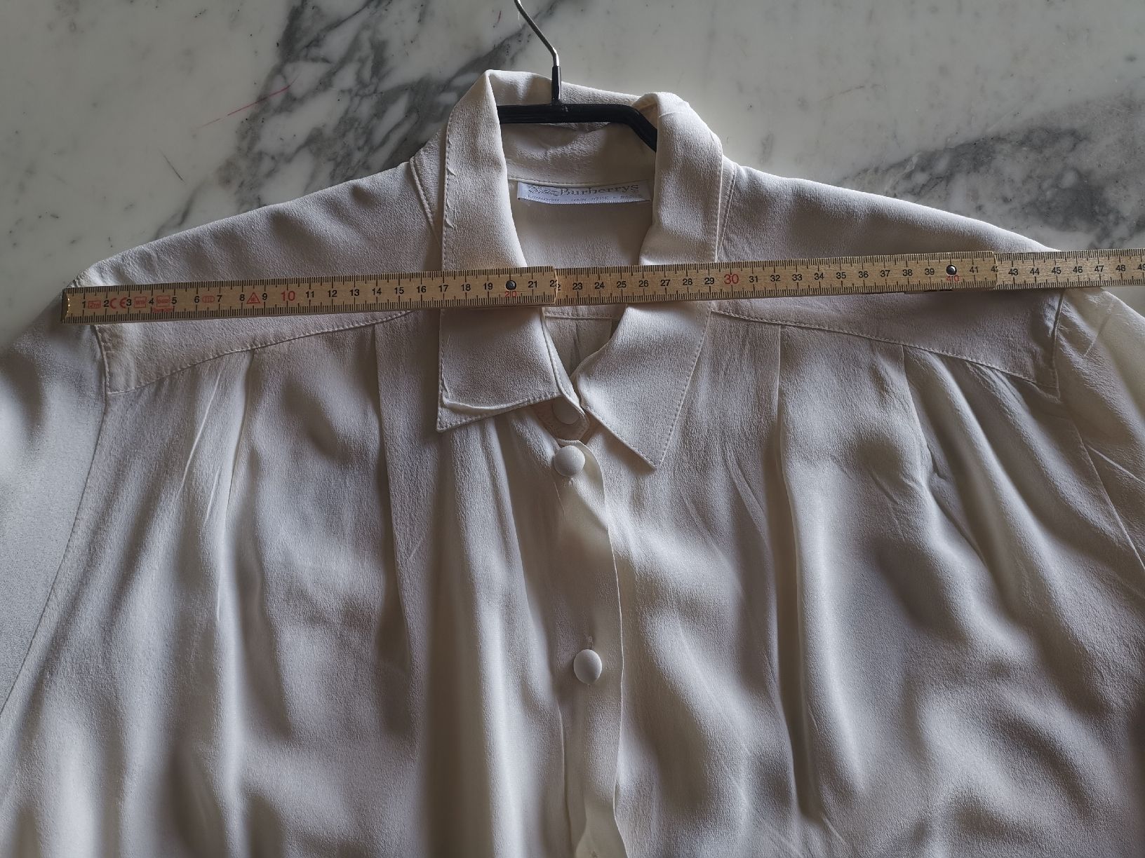 Burberry Camicette: Burberry Seidenbluse  – Usato da Uerikon venduto da pink_flamingo 4
