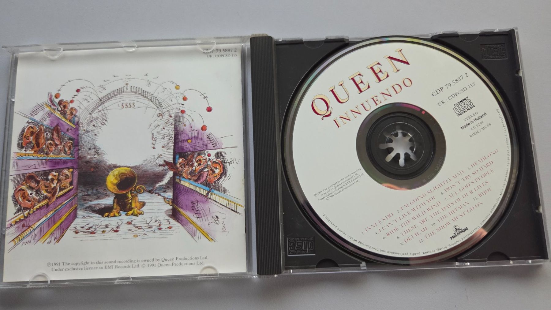 CDs: CD Queen - Innuendo – D'occasion à Schaffhausen par Kellerrassel 1