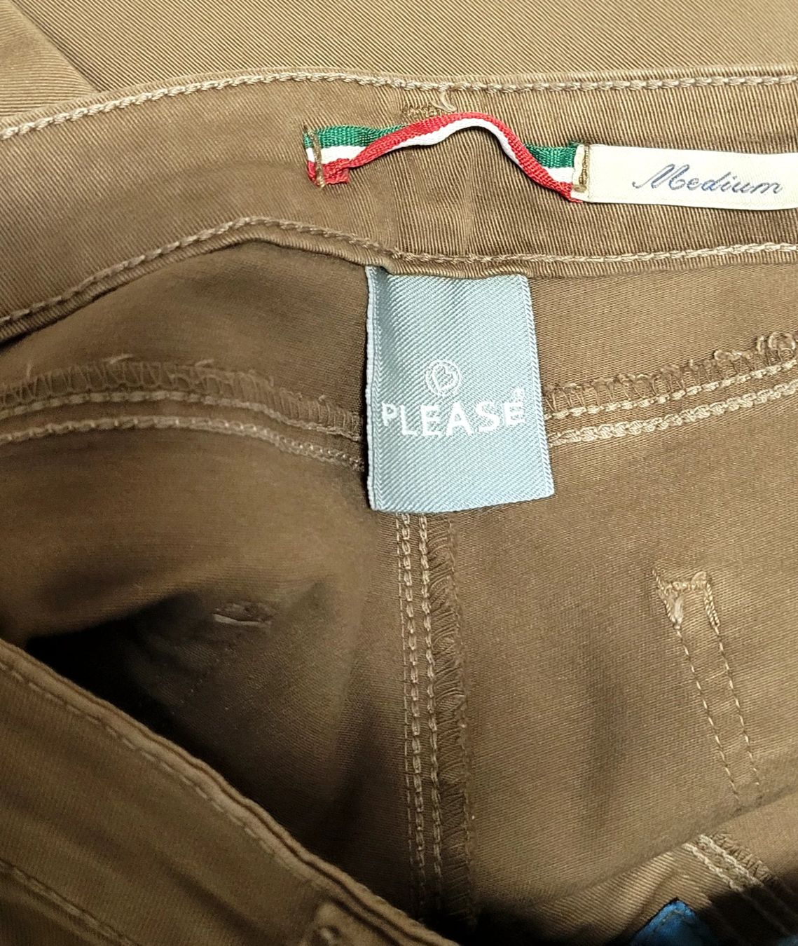 Please Jeans Pantaloni: Please Jeans Hosen Gr. M – Usato da Füllinsdorf venduto da Sunnebliemli7 2