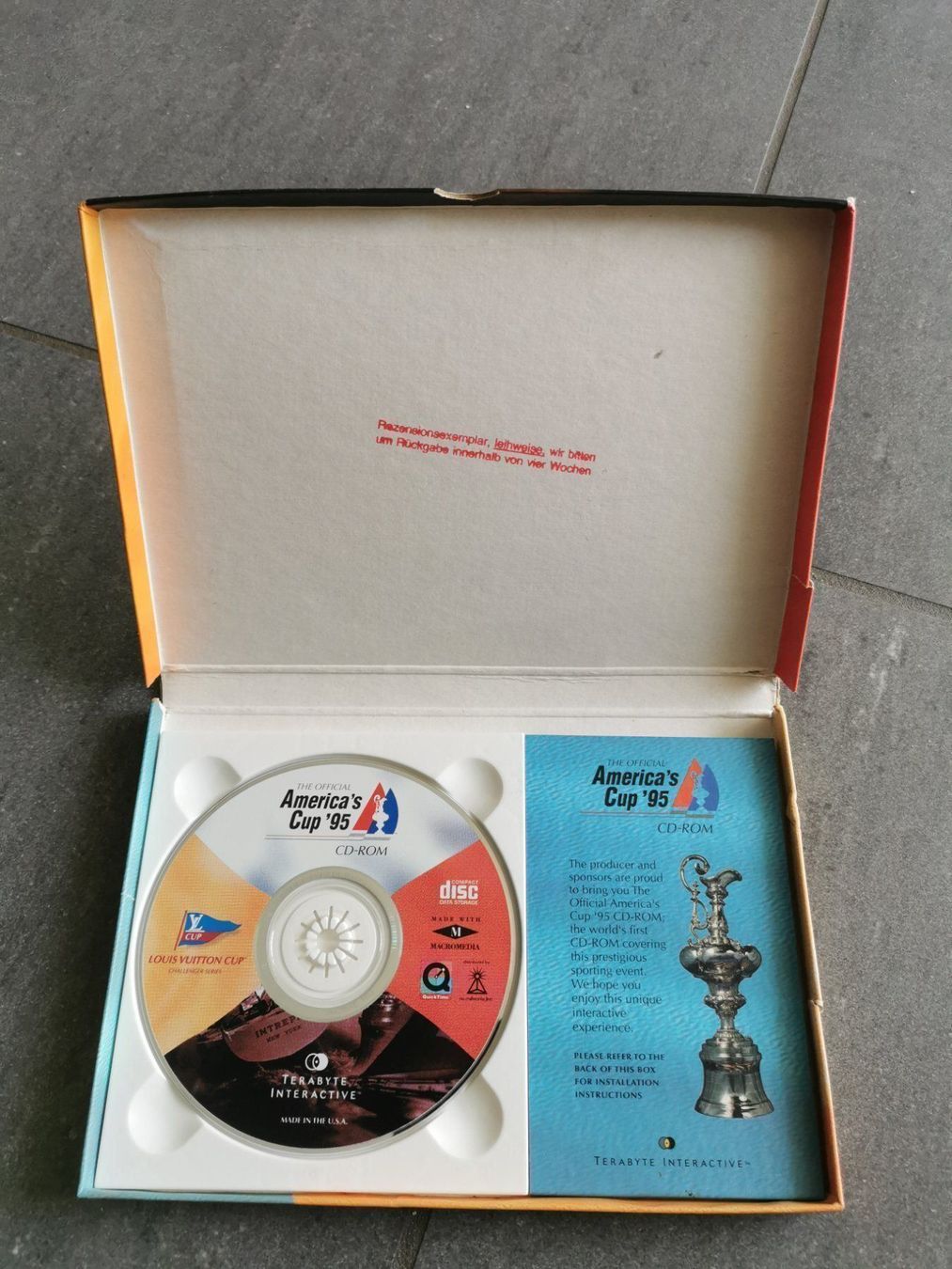 CD & DVD-Rohlinge: The Official America's Cup 1995 CD-Rom – Gebraucht aus Ins von joojooo 2