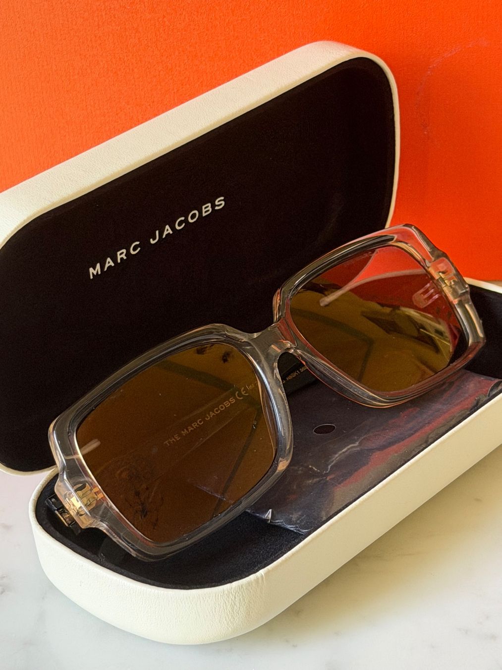 Marc Jacobs Occhiali & Lenti: Marc Jacobs Sonnenbrille, grau,Top Zustand! – Usato da Basel venduto da Blausara707 6