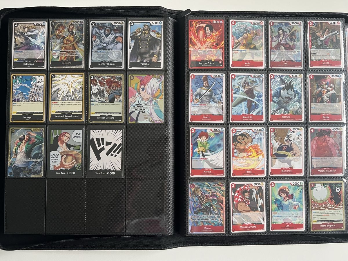 Bandai Carte collezionabili: One Piece TCG Complete Set OP01-OP12 – Nuovo (secondo la descrizione) da Basel venduto da LUCcC 1