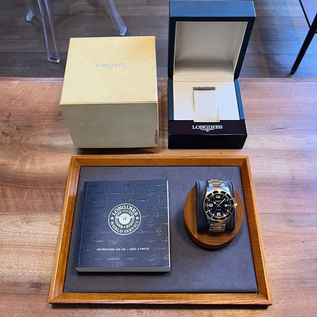 Longines Orologi: FLASH SALE Longines HydroConquest Quartz Date L3.740.3 – Usato da Carouge GE venduto da Watchaser 9