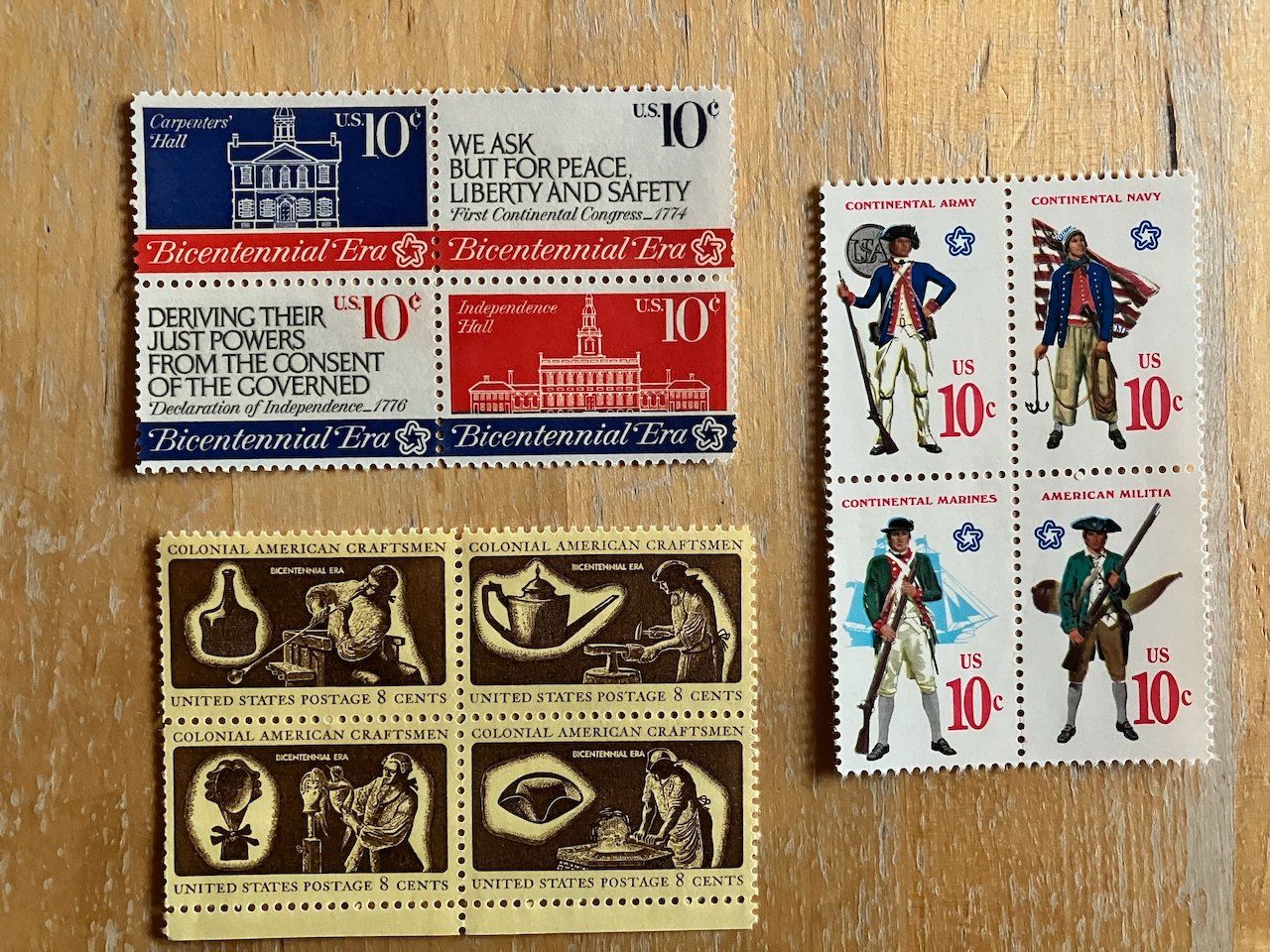 Tutti i francobolli: Bicentennial Mint Set USA 1976 – Usato da Nesslau venduto da andi_hon 5
