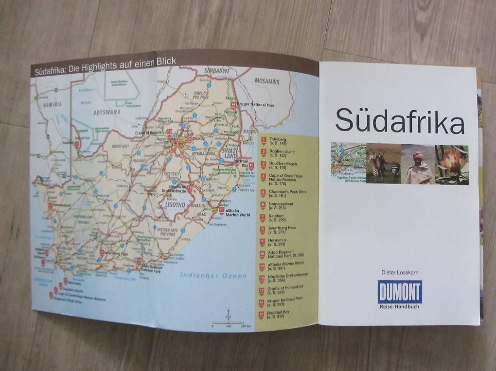 Libri: DUMONTSüdafrika Reise - Handbuch, Reiseführer – Usato da Malters venduto da Hausi88 1
