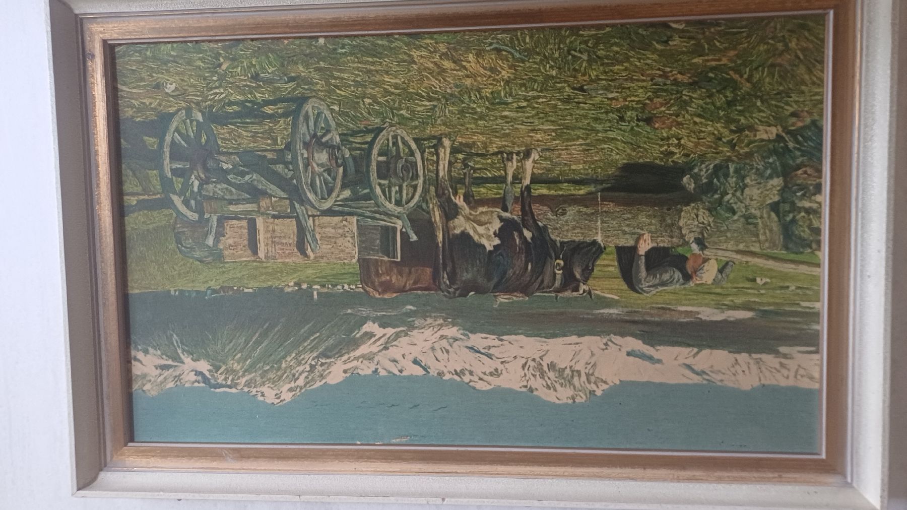 Posters & Illustrations: Landschafts Bild Segantini  – D'occasion à Flawil par Pinkmalibu 3