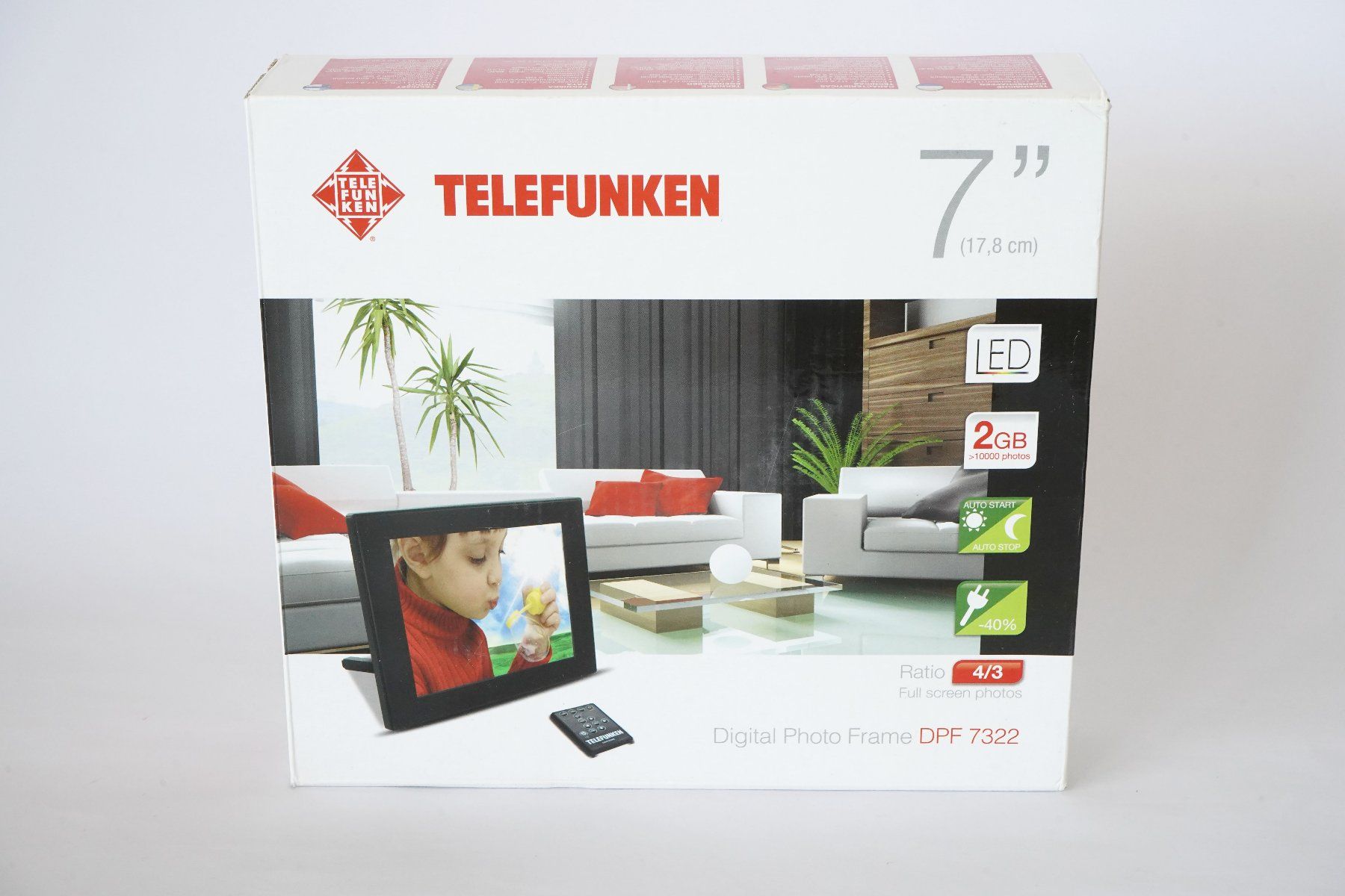 Telefunken Cornici: Digitaler Bilderrahmen – Nuovo (secondo la descrizione) da Ebikon venduto da lin_jr8x