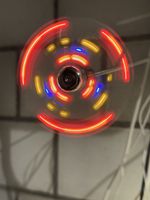 Coole USB LED Mini-Ventilator-Lampe mit biegsamem Hals!