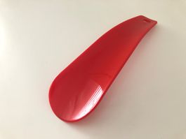 Schuhlöffel / Schuhanzieher, rot