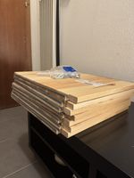 7 x Tablettes IVAR IKEA en pin massif, 42x30 cm