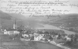 Les brenets et vue generale de la vallee du Doubs