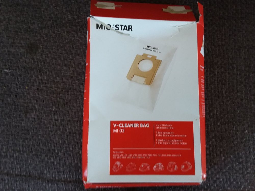 FX9-V Allergy Plus Staubbeutel – 8er Pack, Hochleistungs-Synthetik, Hygienischer Verschluss – Für Allergiker