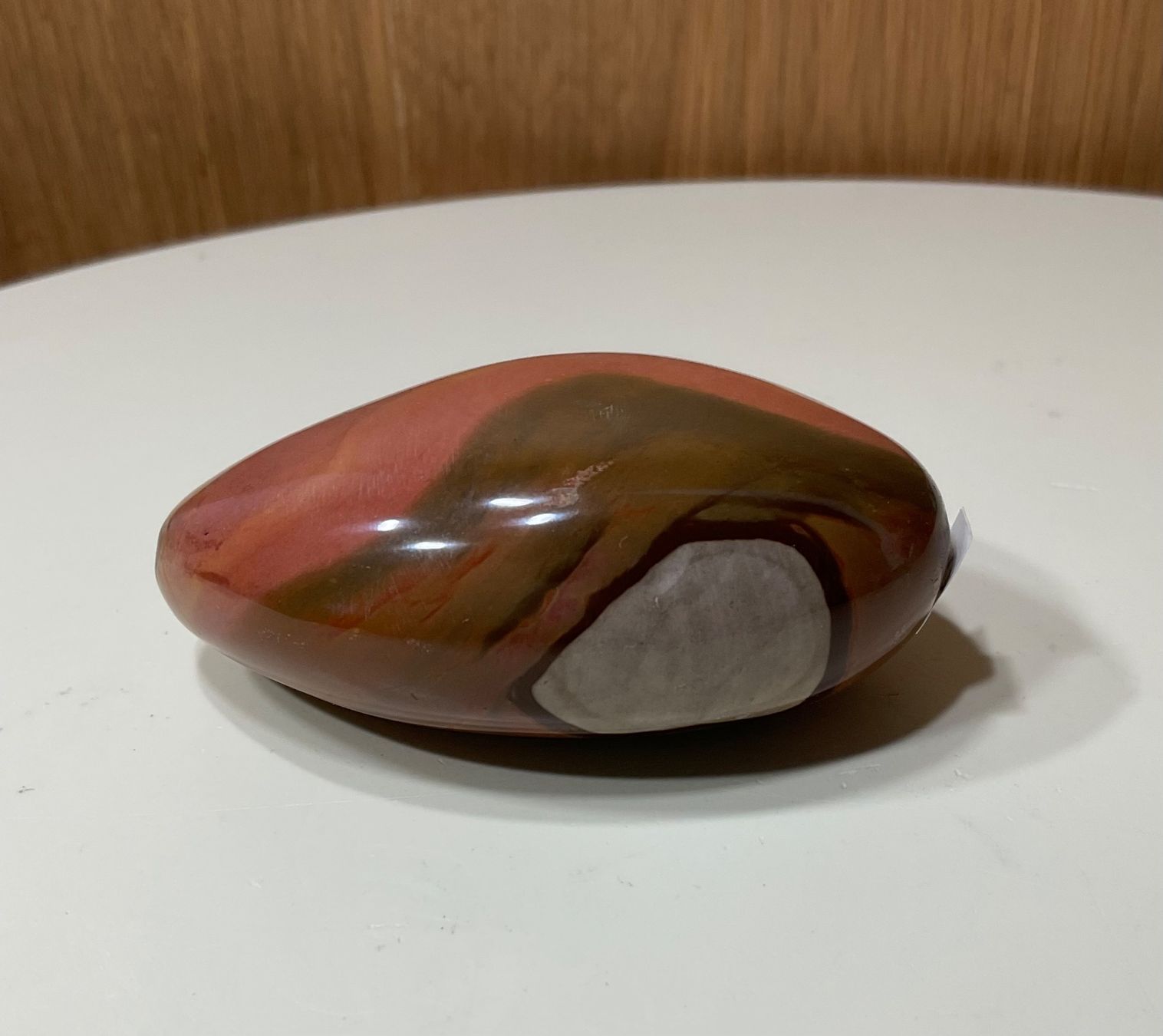 Minerali & Pietre curative: Wunderschöner Jaspis Polychrom Free Form Handschmeichler – Nuovo (secondo la descrizione) da Gibswil venduto da BestePreis 4