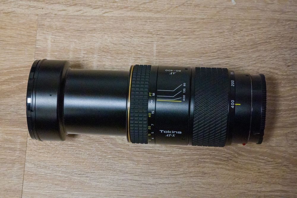 Tokina AT-X 80-400 mm Objektiv 4