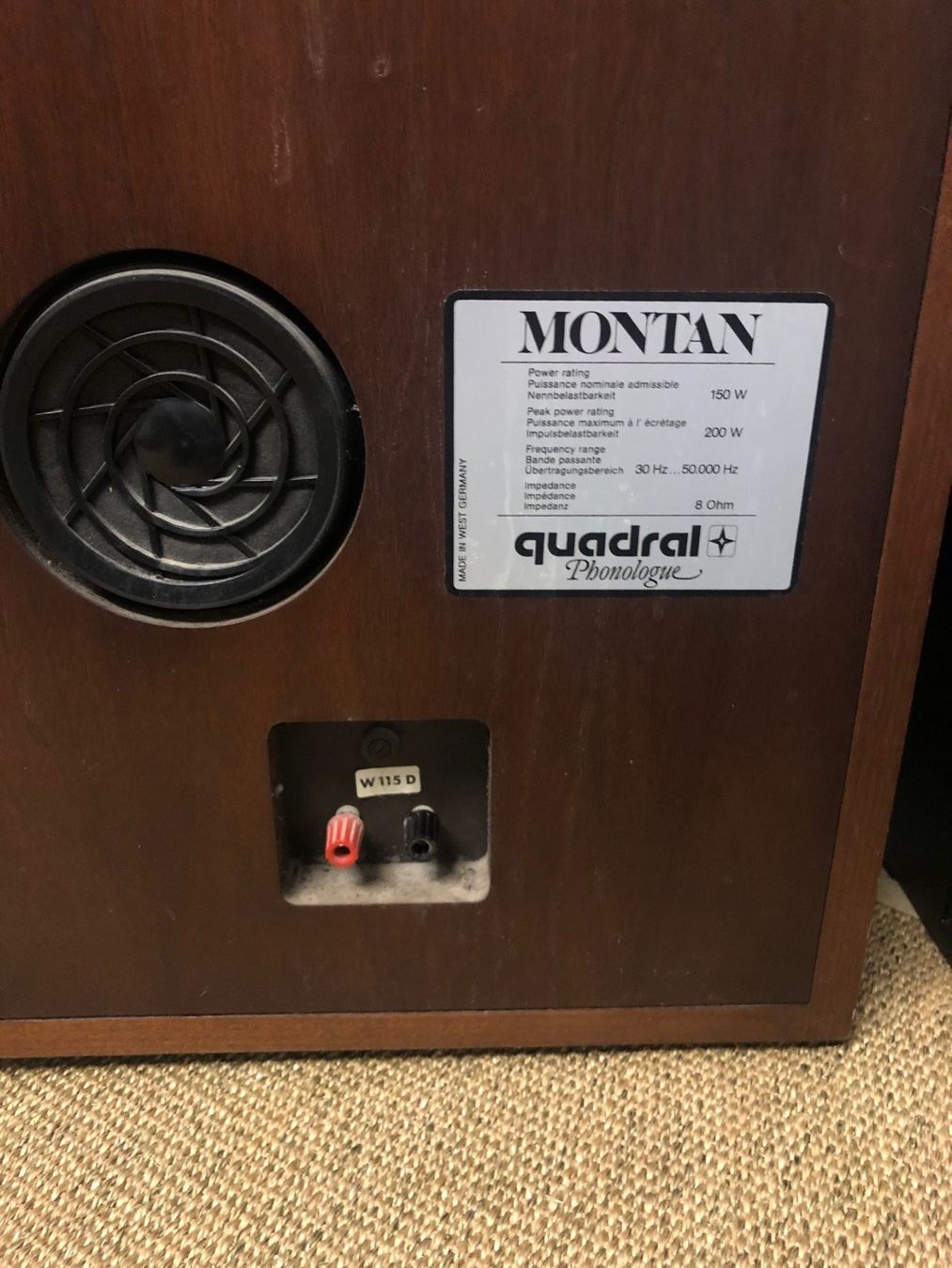 Quadral Casse acustiche: Quadral Montan Mk II – Usato da Zuchwil venduto da Speaker0 6