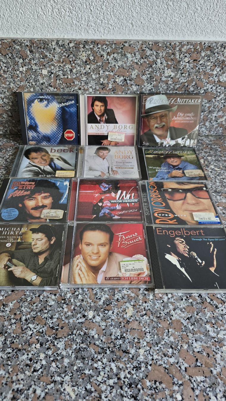 CDs: CDs Michael Hirt, Andy Borg, W. Whittaker, Wolfgang set4 – Gebraucht aus wallisellen von funkelsternchen5
