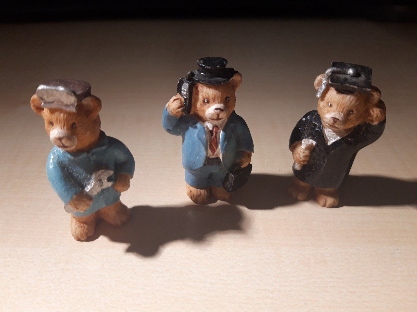 Statuette: Setzkastenfiguren Bären 3er-Set – Usato da Egliswil venduto da Cracky81