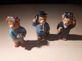 Setzkastenfiguren Bären 3er-Set