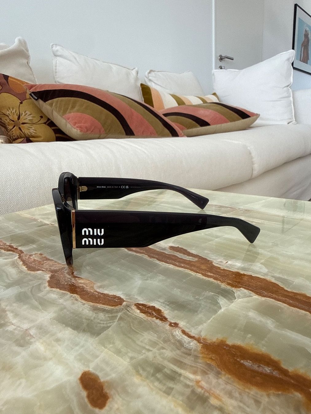 Miu Miu Occhiali & Lenti: Miu Miu Sonnenbrille – Usato da Wädenswil venduto da vilgar 3