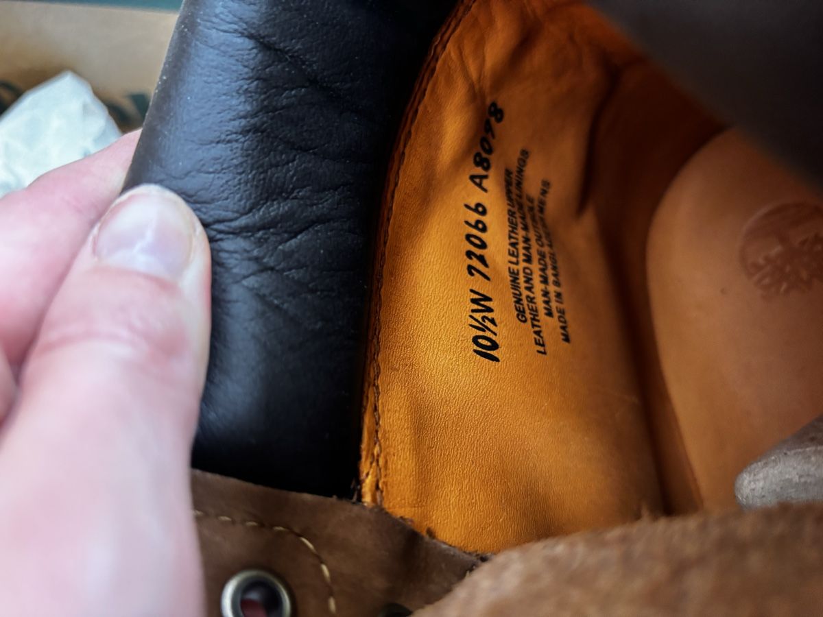 Timberland Scarpe da uomo: Boots Timberland taille 44.5 neuves  – Nuovo e nell'imballaggio originale da Neyruz FR venduto da Jar0d15 4