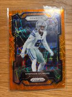 Panini Prizm Stephon Gilmore Dallas Cowboys Orange Lazer