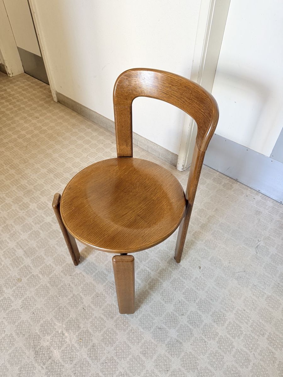 Stühle: Bruno Rey Holzstuhl – Schweizer Designklassiker – Gebraucht aus Grenchen von Nur_2540 4