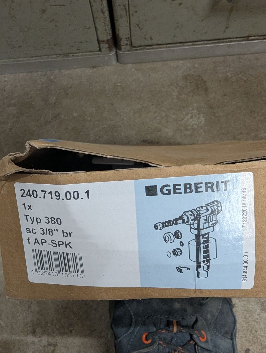 Geberit WC: Geberit Schwimmerventil WC – Nuovo e nell'imballaggio originale da Bäretswil venduto da sxv 1