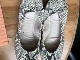 Navy Boot Ballerina