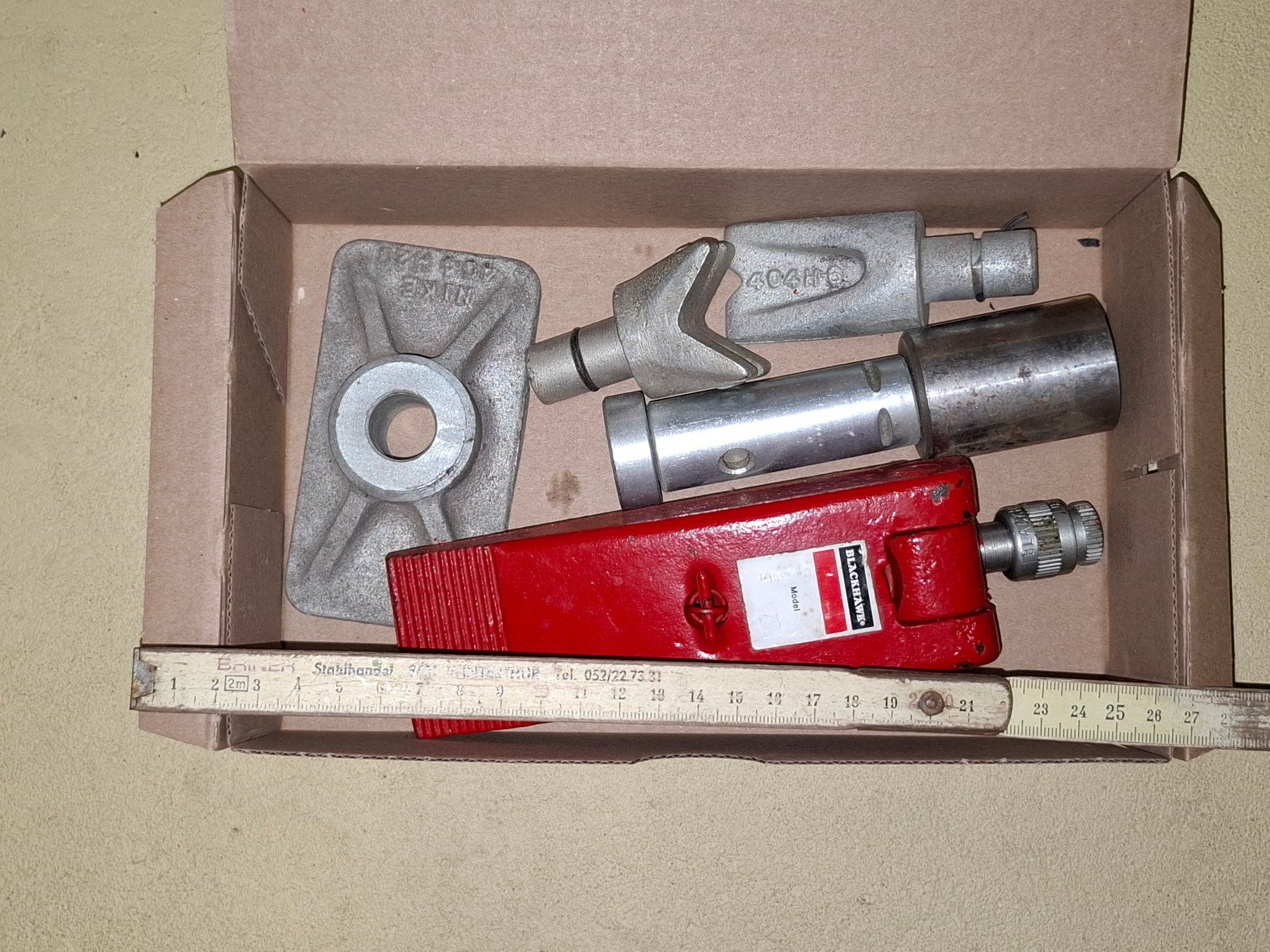 Alle Werkzeuge: Werkzeugssatz, revidierter  Hydraulikspreizer, 6 Teile – Neu (gemäss Beschreibung) aus Dietikon von bru_cht6 2