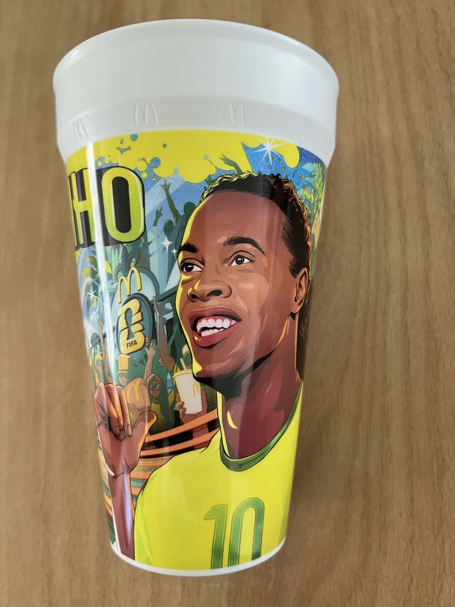 Contenitori & Simili: Mc Donalds WM Becher Ronaldinho – Nuovo (secondo la descrizione) da Sirnach venduto da Mouse1973