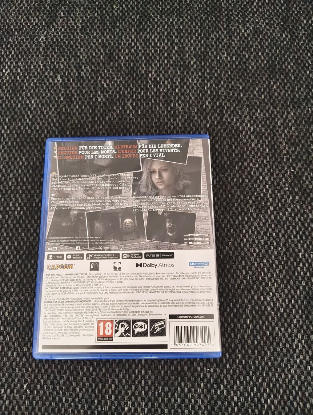 Capcom Giochi: Jeu Ps5 Resident Evil Requiem – Nuovo (secondo la descrizione) da Porrentruy venduto da Florent-JU 1