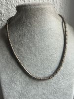 Stylische Mann-Vintage Halskette, Silber-/Goldfarben (44cm)