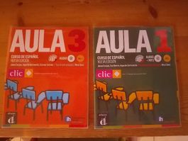 AULA Spanischkurse 1 und 3 Konvolut Spanisch